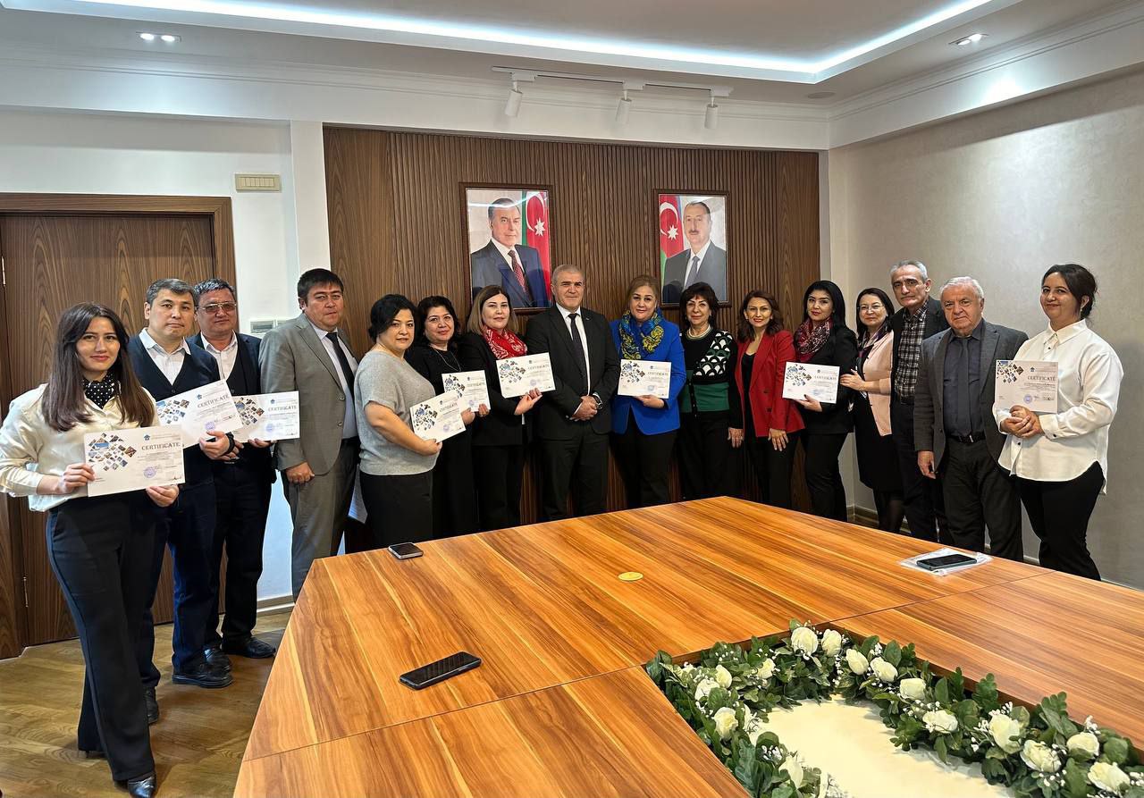 Azarbayjon me'morlik va inshoot universitetida Toshkent arxitektura-qurilish universiteti o'qituvchilari bilan yakuniy uchrashuv bo'lib o'tdi.