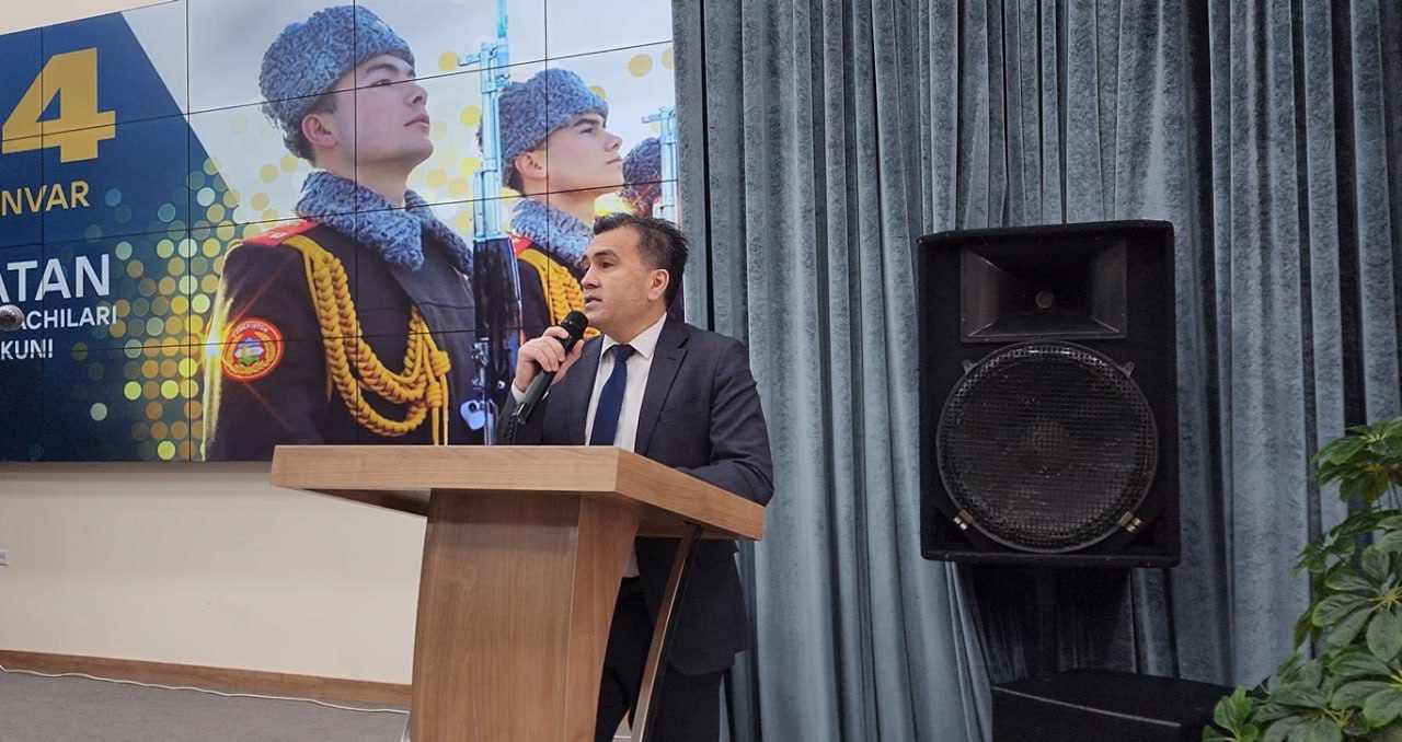 Toshkent arxitektura-qurilish universitetida "14-yanvar vatan himoyachilari kuni'' munosabati bilan universitet professor-o'qituvchi va xodimlari hamda talaba-yoshlar ishtirokida bayram tadbiri bo'lib o'tdi.