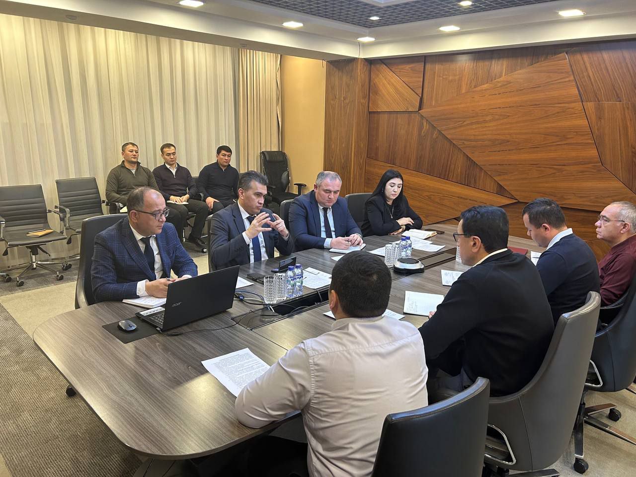 2025-yil 15-yanvarda Toshkent arxitektura-qurilish universiteti va "O‘zsanoatqurilishmateriallari" uyushmasi rahbariyati va mutaxassislari ishtirokida uchrashuv bo‘lib o‘tdi.