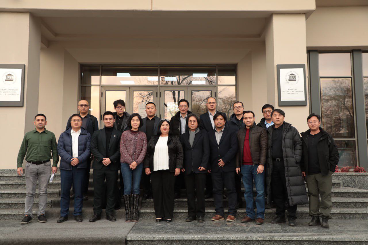 Toshkent arxitektura-qurilish universitetiga Xitoyning qurilish va energetika sohasida faoliyat olib boruvchi bir guruh tadbirkorlar tashrif buyurishdi.