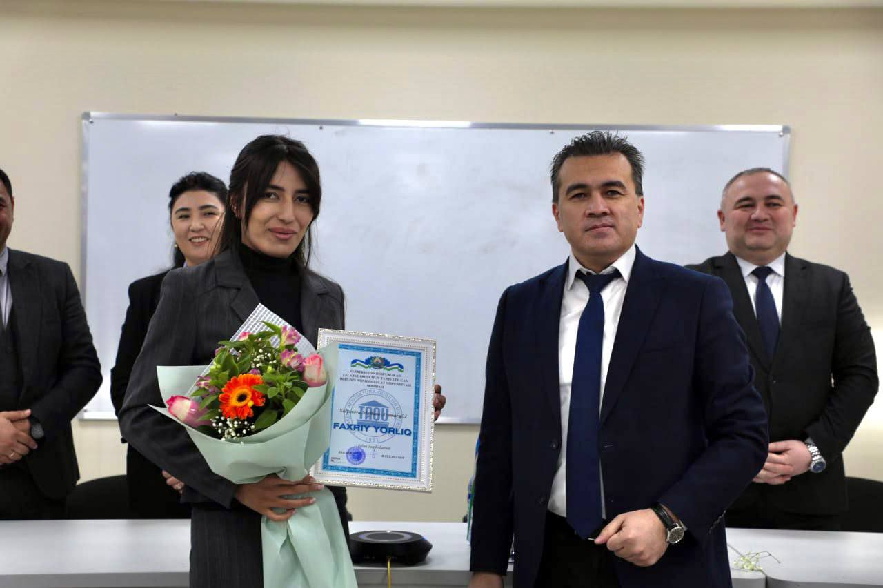 Toshkent Arxitektura-Qurilish Universitetining iqtidorli talabalari taqdirlandi!