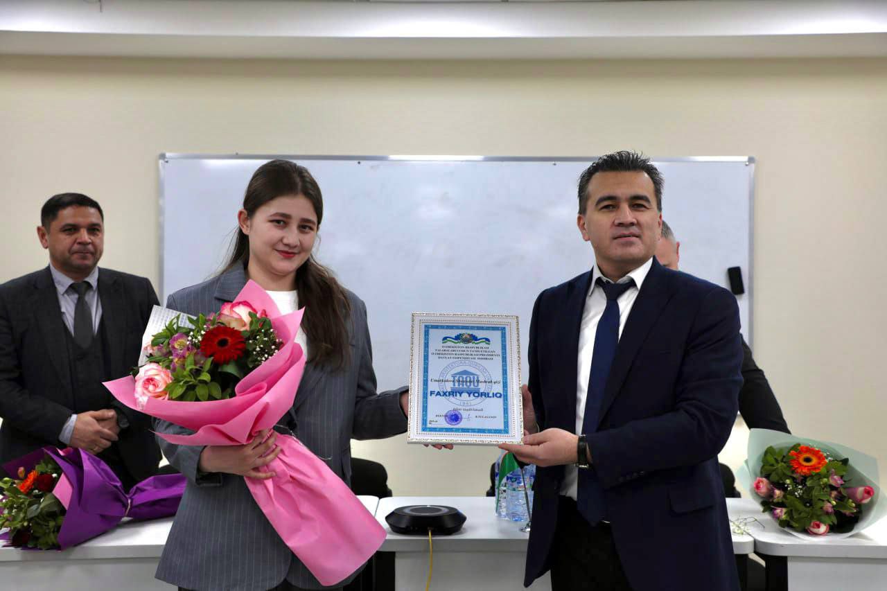 Toshkent Arxitektura-Qurilish Universitetining iqtidorli talabalari taqdirlandi!