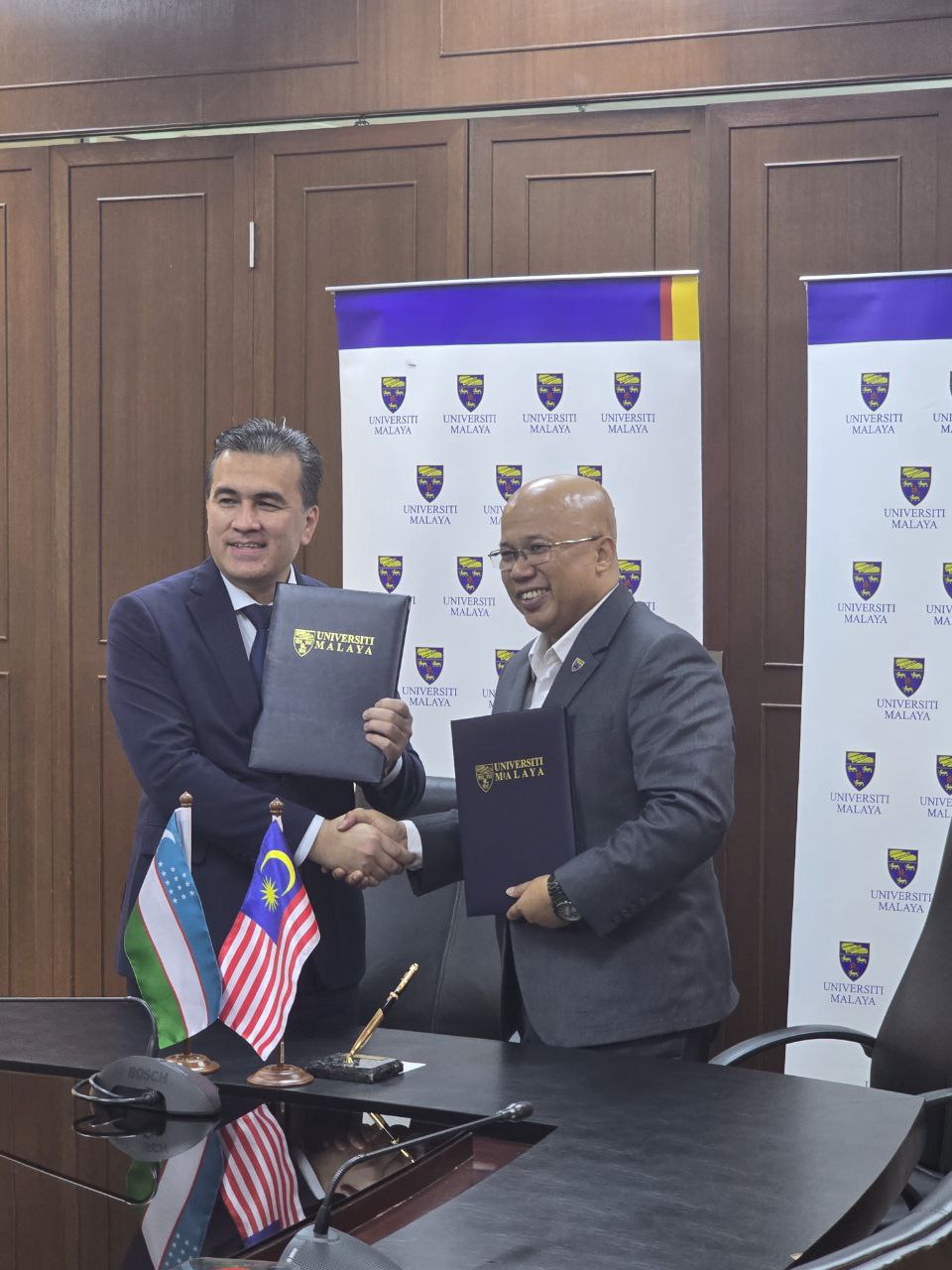 TAQU va Universiteti Malaya o'rtasida hamkorlik memorandumi imzolandi.