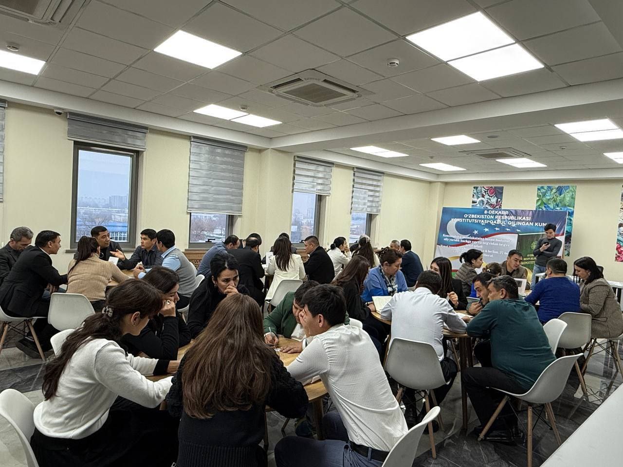O’zbekiston Respublikasi Konstitutsiyasining 32 yillik bayrami munosabati bilan  Toshkent arxitektura-qurilish universitetida "Huquqiy zakovat" intellektual o’yini o’tkazildi.