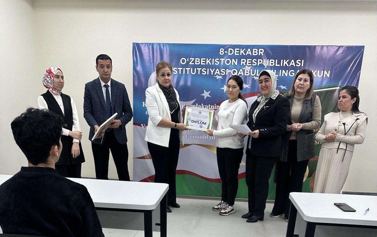 Toshkent arxitektura-qurilish universitetida talabalar o’rtasida O’zbekiston Respublikasi Konstitutsiyasi qoidalari va tamoyillarini o’rganish bo’yicha olimpiada bo’lib o’tdi