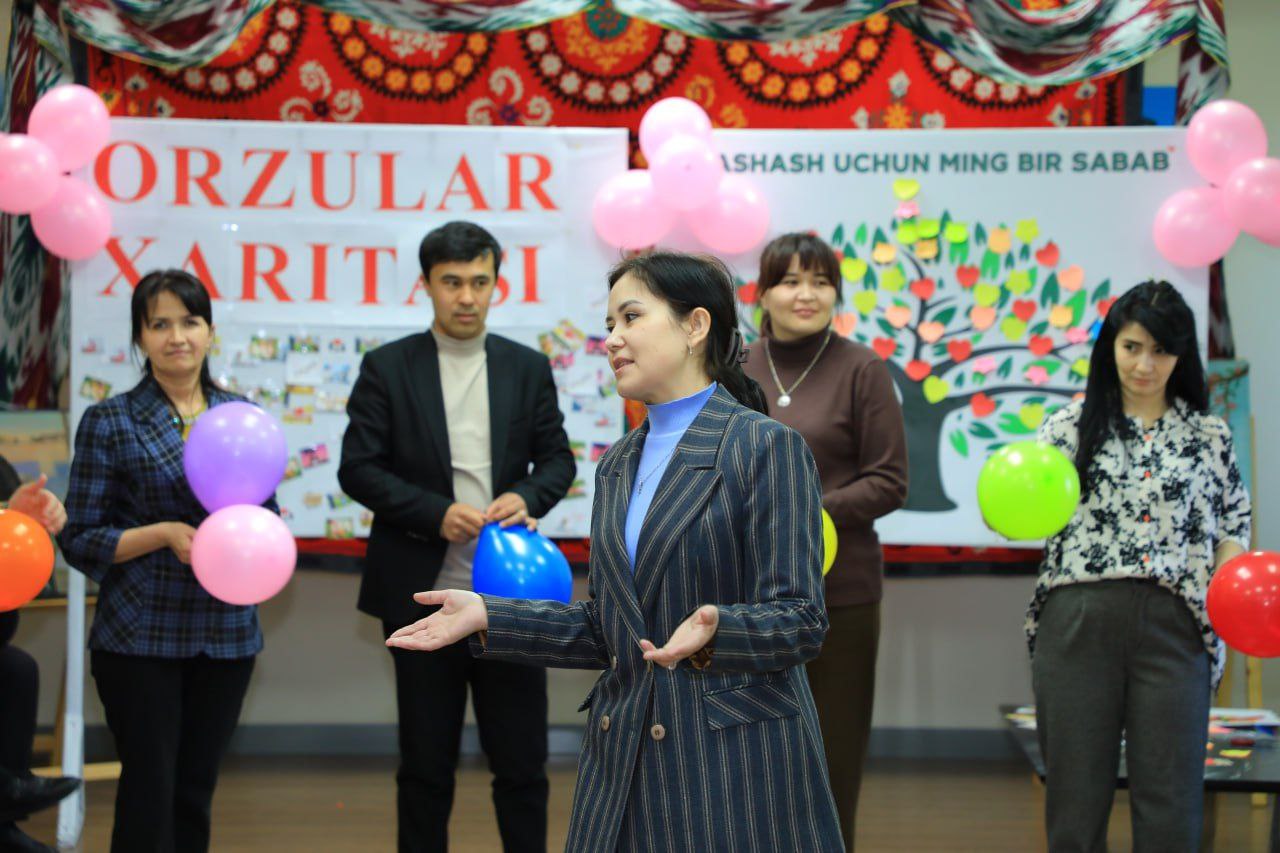 Toshkent arxitektura-qurilish universiteti M.Obidova hamda fakultet tyutorlari hamkorlikda talabalar oʻrtasida "Baxt formulasi" va "Yashash uchun ming bir sabab" psixologik trening aksiyasi boʻlib oʻtdi