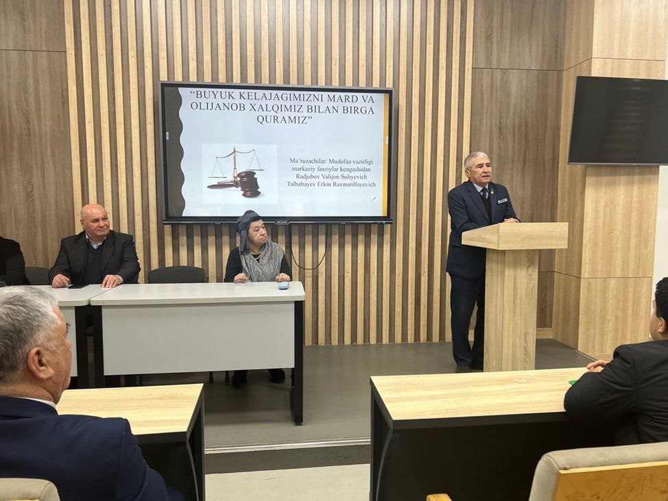 Toshkent arxitektura-qurilish universiteti “Qurilish mexanikasi va seysmik muxandislik” kafedrasi tomonidan “Buyuk kelajagimizni mard va olijanob xalqimiz bilan birga quramiz” mavzusida tadbir bo'lib o'tdi