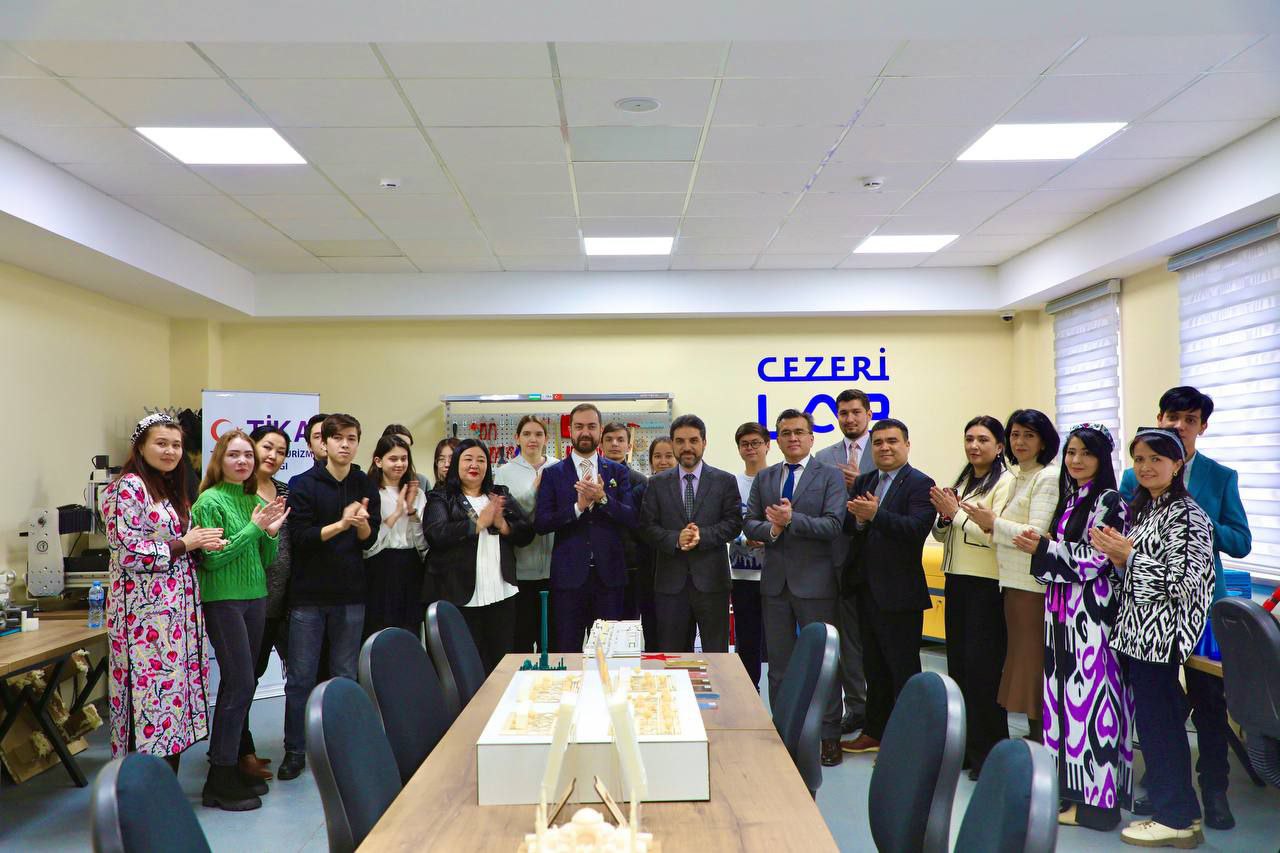 Toshkent Arxitektura-qurilish universitetida TİKA hamkorligida yangi laboratoriya ishga tushirildi