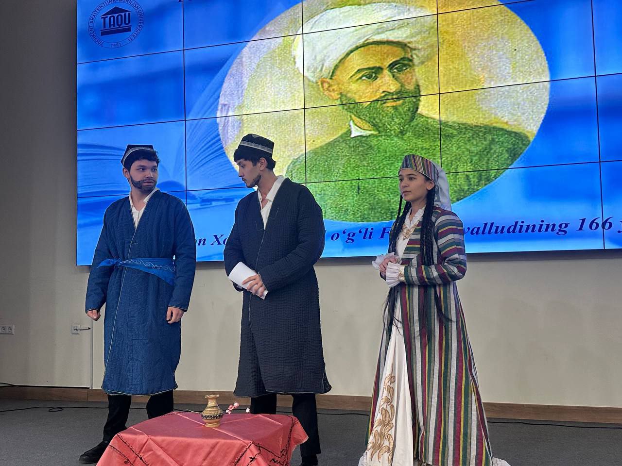 Toshkent arxitektura-qurilish universitetida Zokirjon Xolmuhammad oʻgli Furqat tavalludining 166 yilligi hamda Oʻzbekiston xalq shoirasi Zulfiyaxonim tavalludining 110 yilligi munosabati bilan tadbir oʻtkazildi