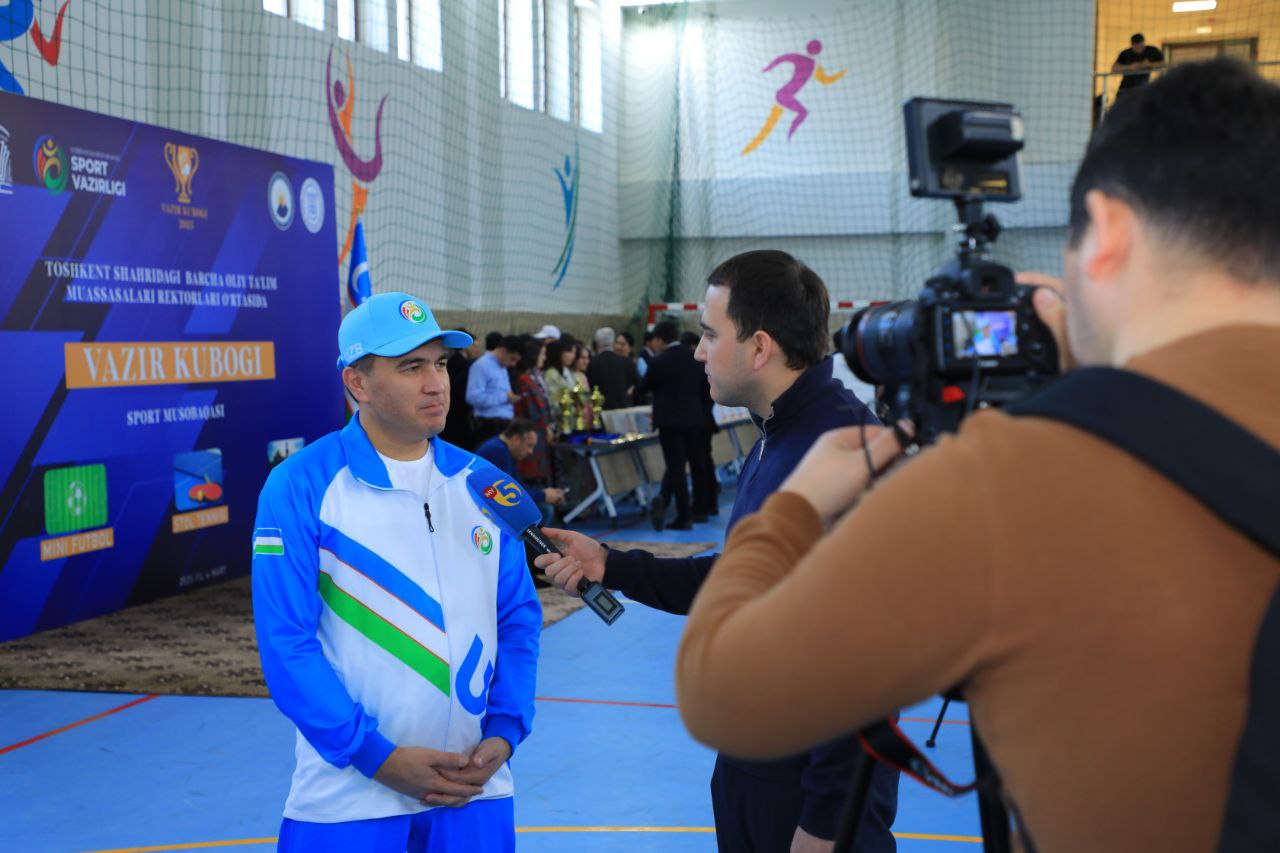 OTM rektorlari o'rtasida  “Vazir kubogi” sport musobaqalari bo'lib o'tdi
