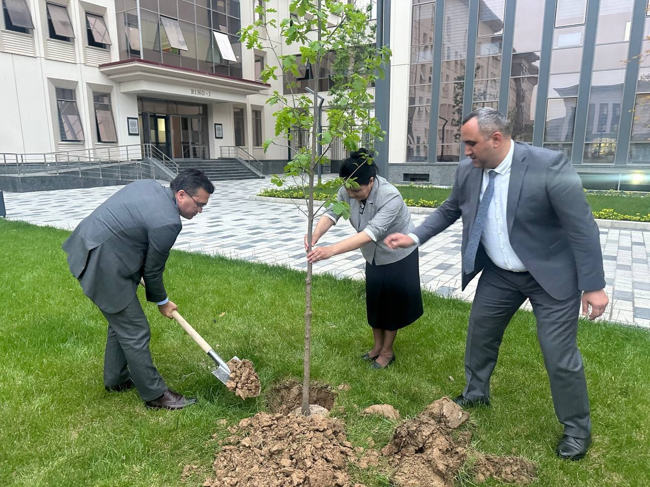 Toshkent arxitektura-qurilish universitetida "Ma'rifat ulashib" loyihasi amalga oshirildi