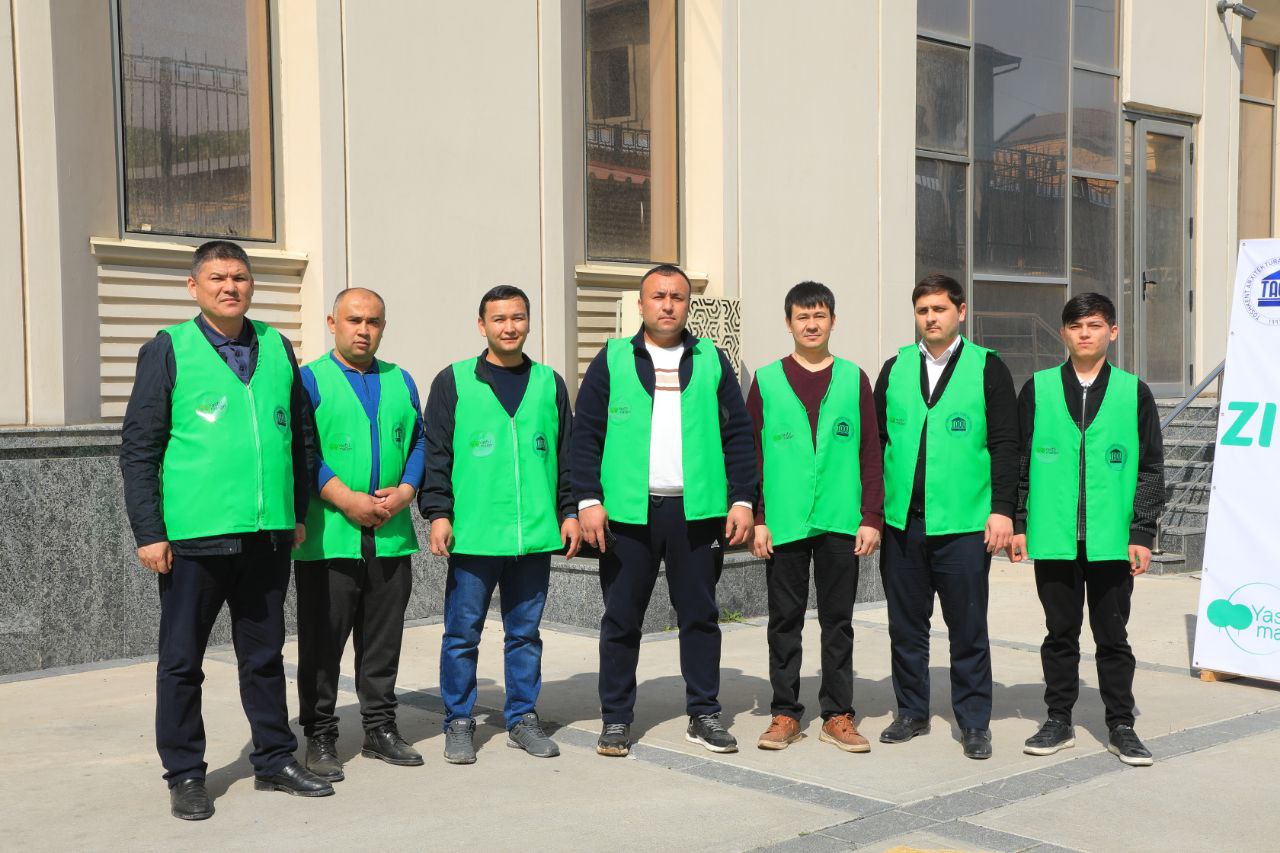 Toshkent arxitektura-qurilish universitetida “Yashil makon” umummilliy loyihasi doirasida ko‘chat ekish aksiyasi tashkil etildi