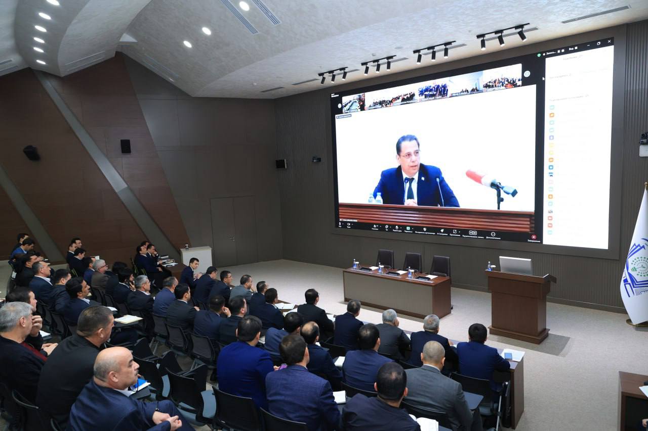 Jizzax politexnika institutida Oliy ta’lim, fan va innovatsiyalar vazirligining navbatdagi Hay’at yig‘ilishi bo‘lib o’tdi
