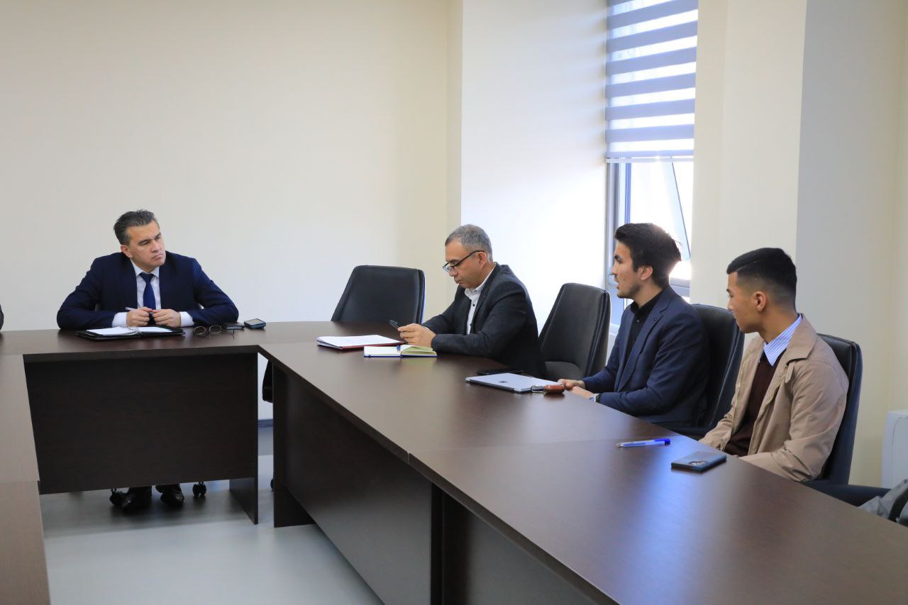 Toshkent arxitektura-qurilish universiteti rektori iqtidorli talabalar bilan uchrashuv o'tkazdi