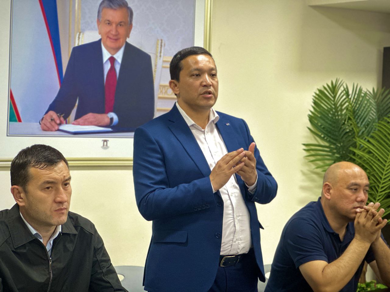 Toshkent arxitektura-qurilish universitetining 1-sonli talabalar turar joyida talabalar bilan uchrashuv bo‘lib o‘tdi