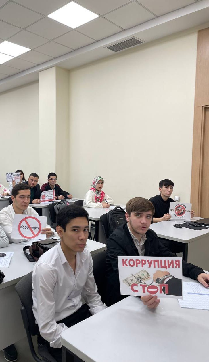 Toshkent arxitektura-qurilish universiteti Muhandislik fakultetida “Korrupsiyaga qarshi kurash” mavzusida chelenj o'tkazildi