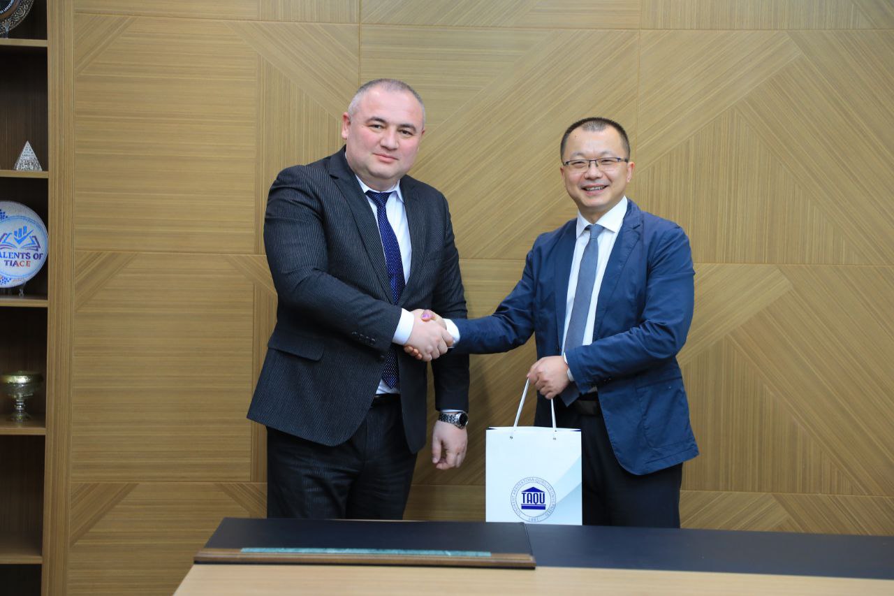 Toshkent arxitektura-qurilish universitetiga Xitoy harbiy muhandislik sohasining vakillari tashrif buyurdi