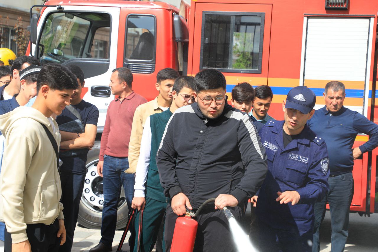 Toshkent arxitektura-qurilish universitetida yoshlarni qutqaruvchilik kasbiga qiziqtirish bo‘yicha amaliy uchrashuv o‘tkazildi