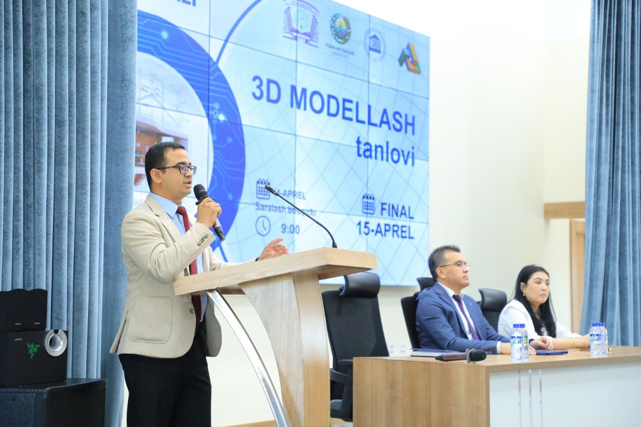 "Kelajak Muhandislari" Xalqaro Festivali va 3D-modellashtirish tanlovi bo'lib o'tdi