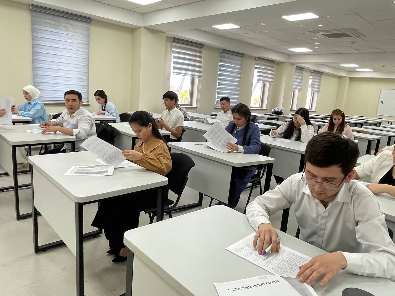 Toshkent arxitektura-qurilish universitetida "Ilhom mukofoti" saralash bosqichi o'tkzildi