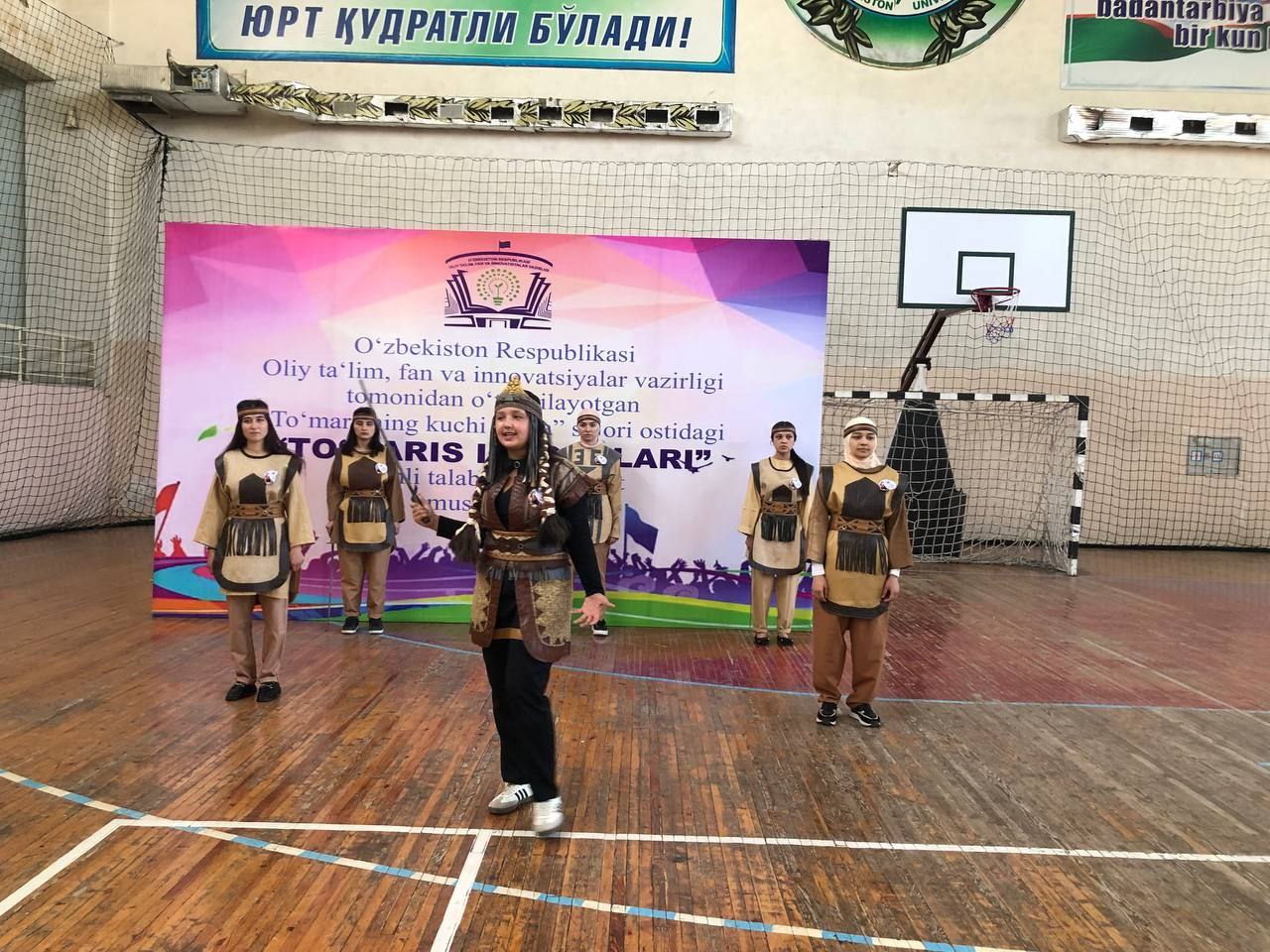 Toshkent arxitektura-qurilish universiteti vakillari "To‘maris izdoshlari" talaba-qizlar sport musobaqasida ishtirok etdi