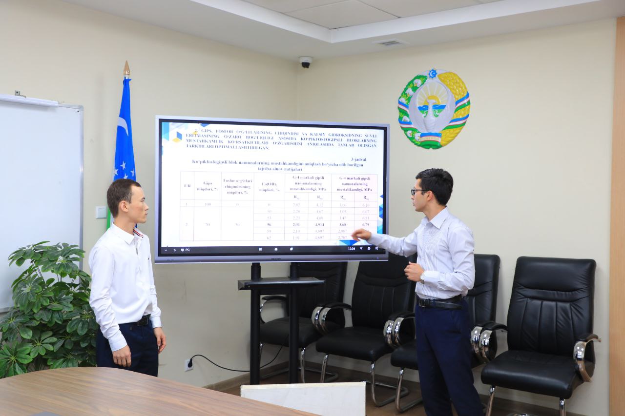 Toshkent arxitektura-qurilish universitetida “Eko-innovation – 2025” tanlovi o‘tkazildi