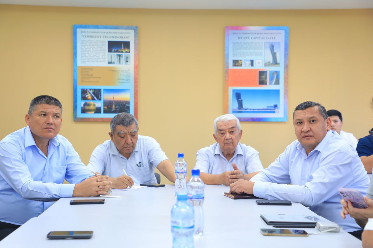 Toshkent arxitektura-qurilish universitetida davra suhbati