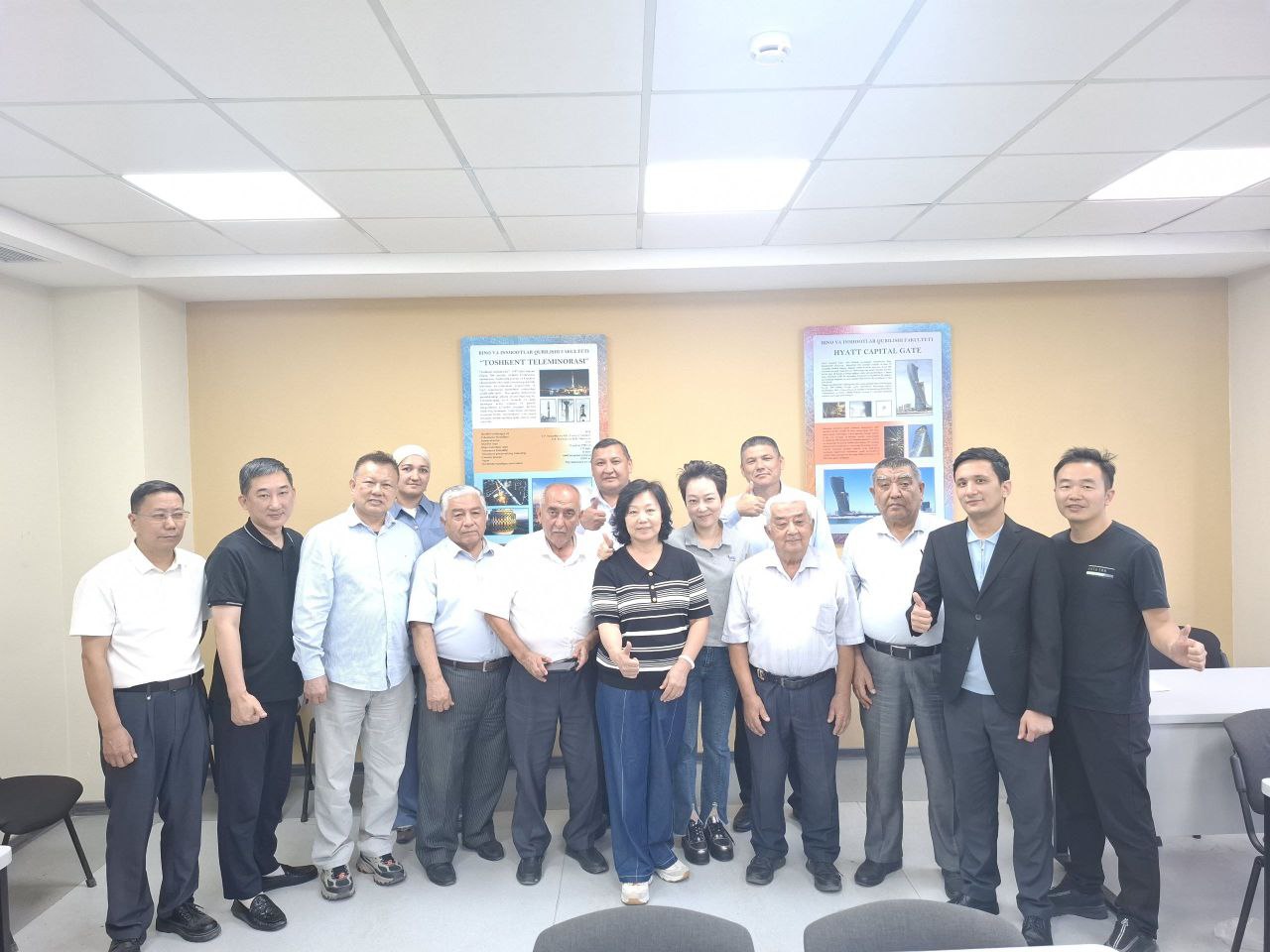 Toshkent arxitektura-qurilish universitetida davra suhbati