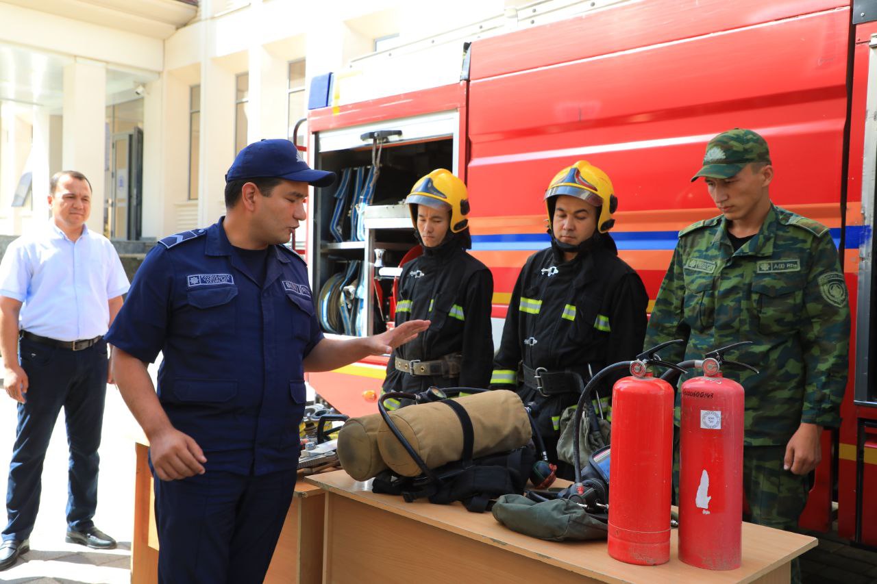 Toshkent arxitektura-qurilish universitetida yong‘in xavfsizligi bo‘yicha tadbir o‘tkazildi