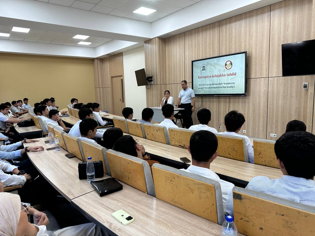 Toshkent arxitektura-qurilish universiteti Qurilish fakultetida “Korrupsiya – kelajakka tahdid” mavzusida davra suxbati tashkil etildi.