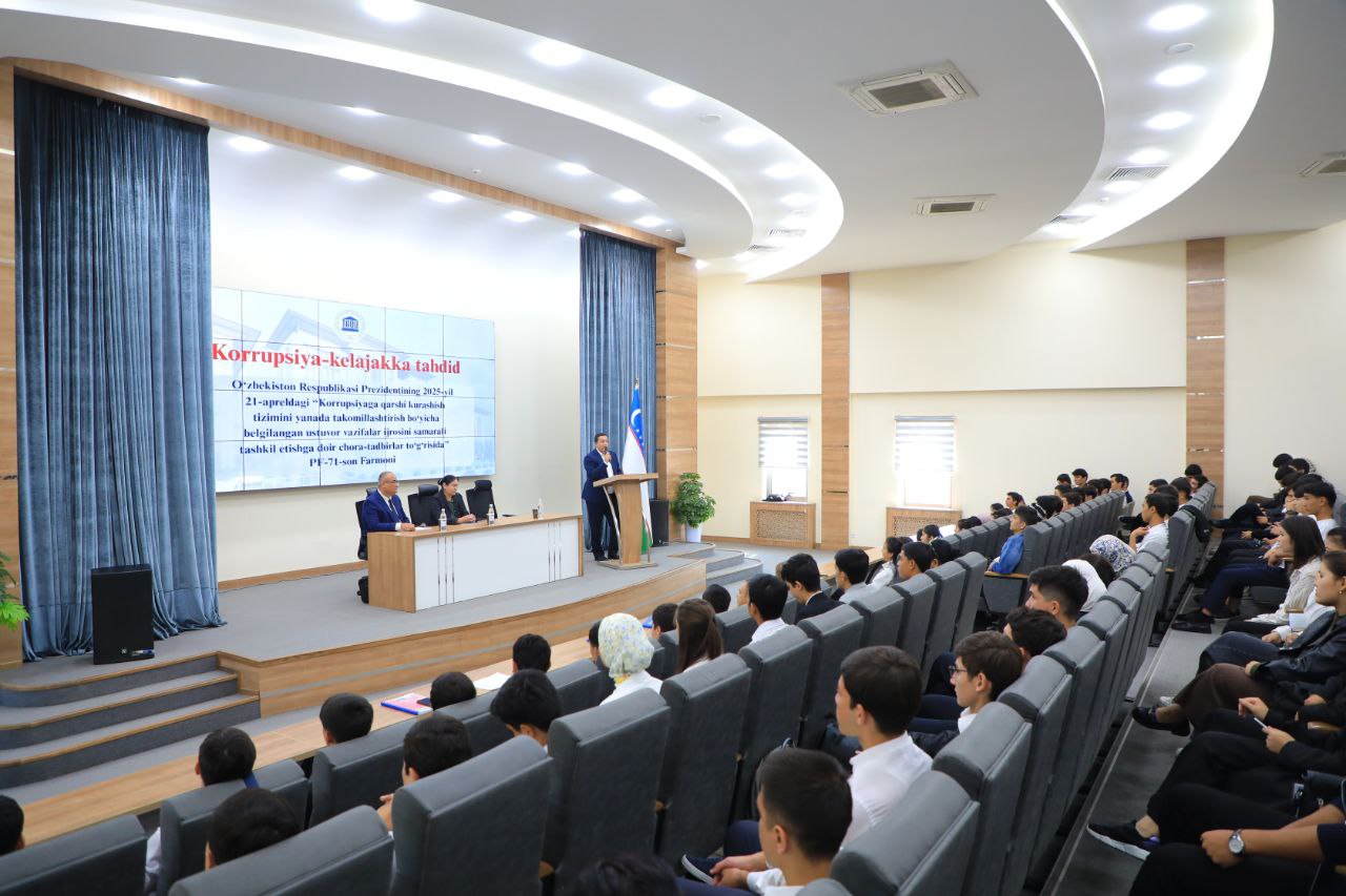 “Korrupsiya – kelajakka tahdid” mavzusida davra suhbati o‘tkazildi