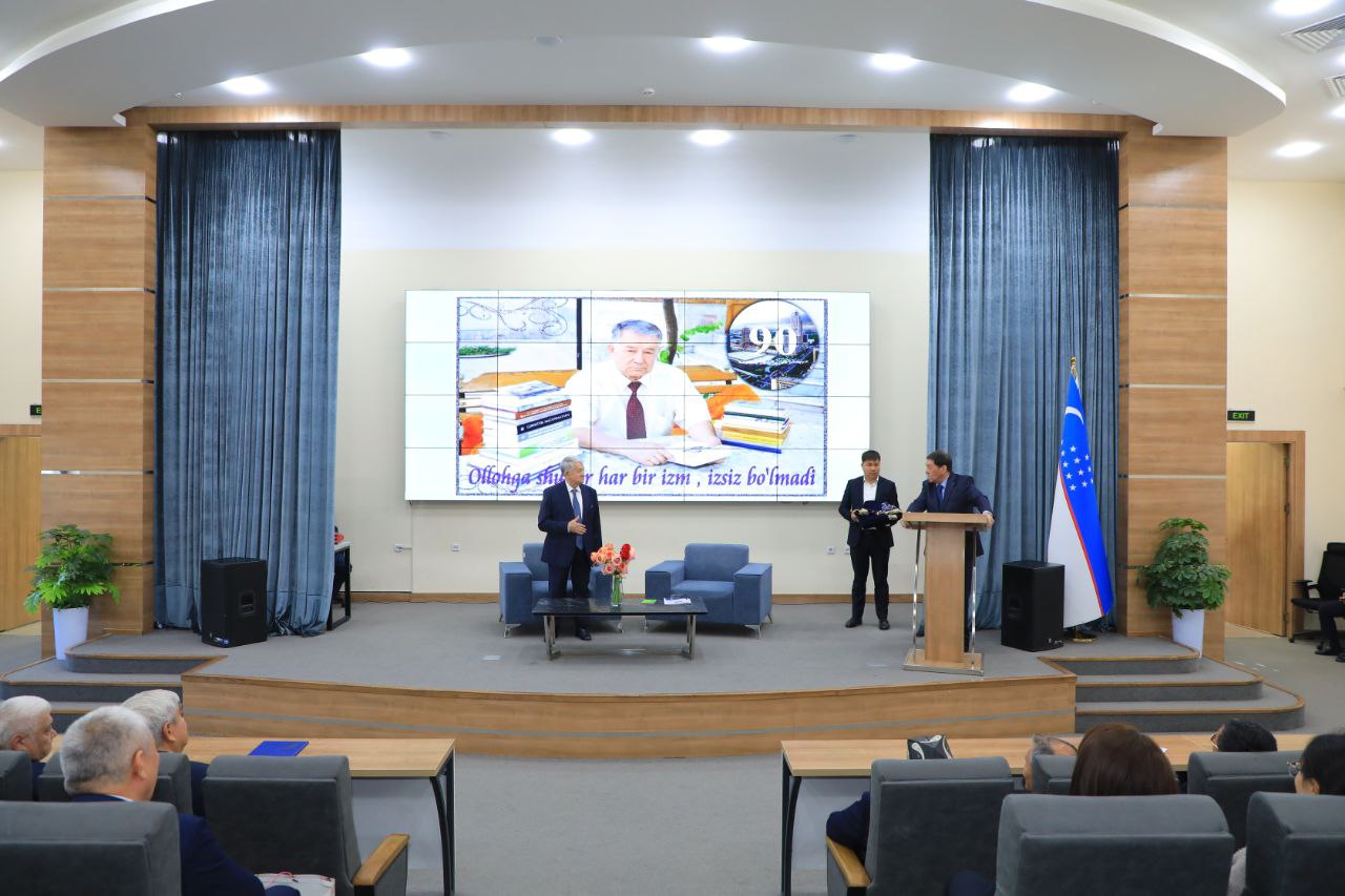Toshkent arxitektura-qurilish universitetida 90 yillik yubiley tantanasi bo‘lib o‘tdi