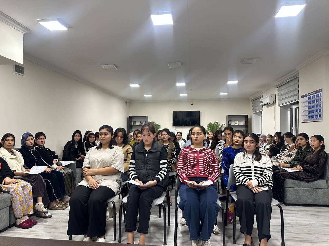 Toshkent arxitektura-qurilish universitetining 1-sonli talabalar turar joyida talaba-qizlar bilan ma’naviy-ma’rifiy uchrashuv o‘tkazildi