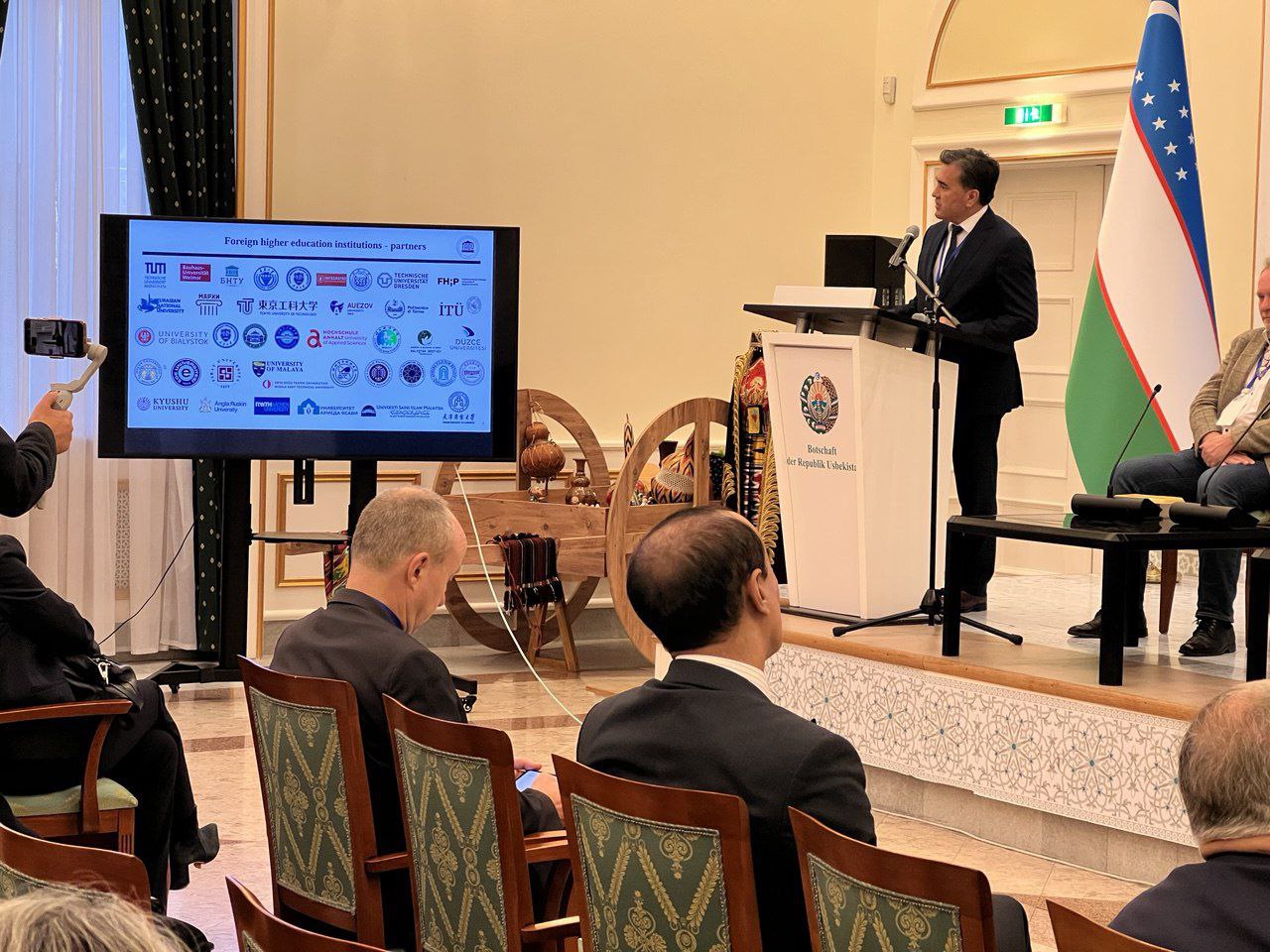 Berlin shahrida O‘zbekiston – Germaniya universitetlarining birinchi forumi bo‘lib o‘tmoqda.