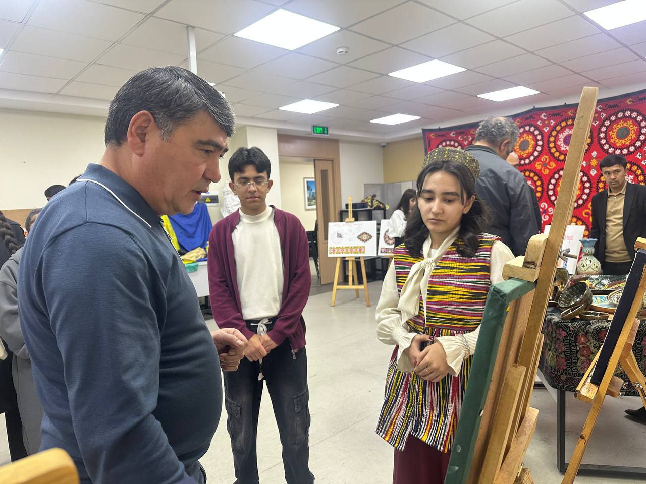 Toshkent arxitektura-qurilish universitetida “Milliy qadriyatlar koʻrgazmasi” boʻlib oʻtdi