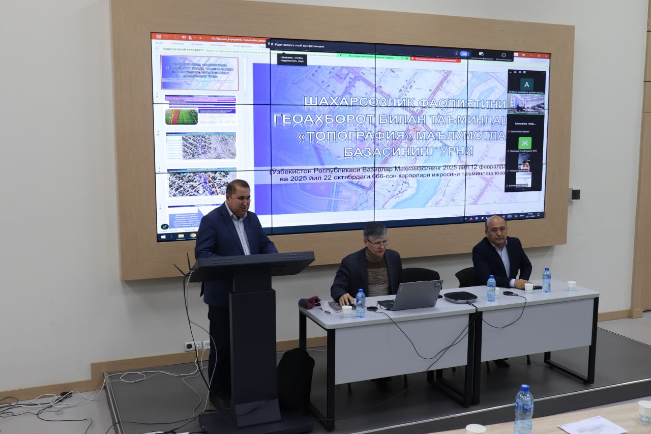 22-noyanbr kuni  Toshkent arxitektura-qurilish universitetida GAT kuni munosabati bilan ilmiy amaliy seminar bo'lib o'tdi