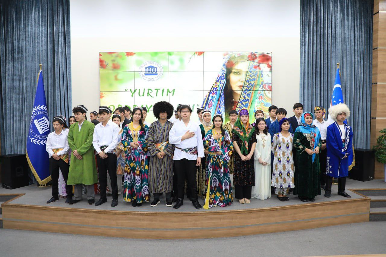 Toshkent arxitektura-qurilish universitetida talaba-yoshlar o‘rtasida, yoshlarni tarixiy tafakkurini oshirishga qaratilgan “Yurtim qadriyatlari” ko‘rik-tanlovi o‘tkazildi