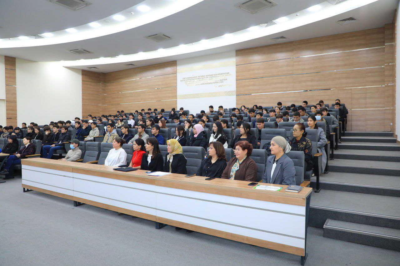 Toshkent arxitektura-qurilish universitetida “Konstitutsiya — erkin va farovon hayot garovi” mavzusidagi tadbir bo‘lib o‘tdi