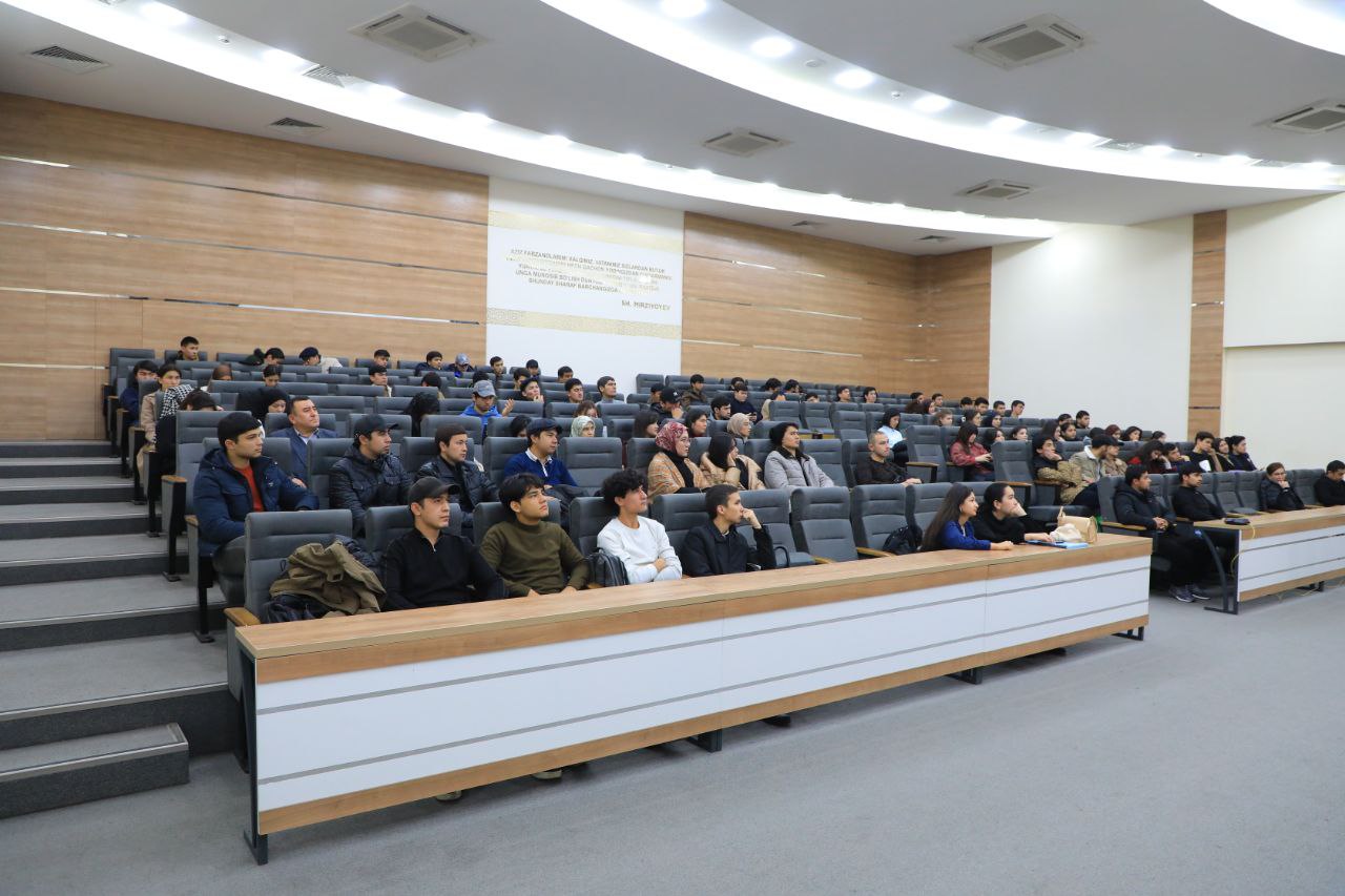 Toshkent arxitektura-qurilish universitetida qurilish yo‘nalishida tahsil olayotgan talabalar ishtirokida HANDS Academy vakillari bilan uchrashuvi bo‘lib o‘tdi