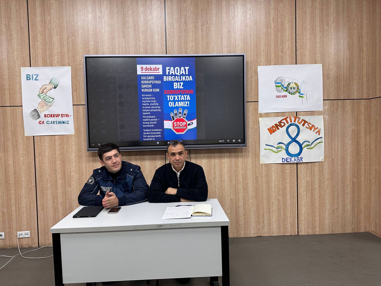 Korrupsiyaga qarshi kurash – umumiy mas’uliyat