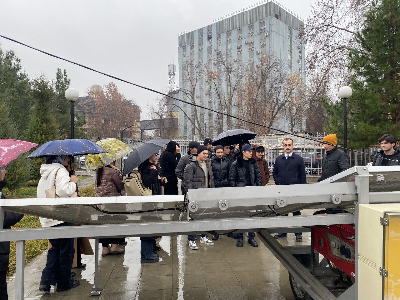 Toshkent arxitektura-qurilish universitetida amaliy mashg‘ulot doirasida ekskursiya tashkil etildi