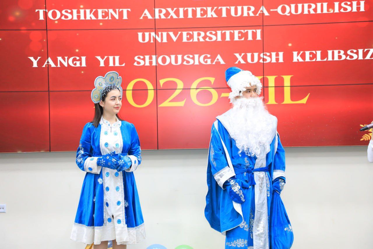 Toshkent arxitektura-qurilish universitetida bayramona dastur va unutilmas lahzalar