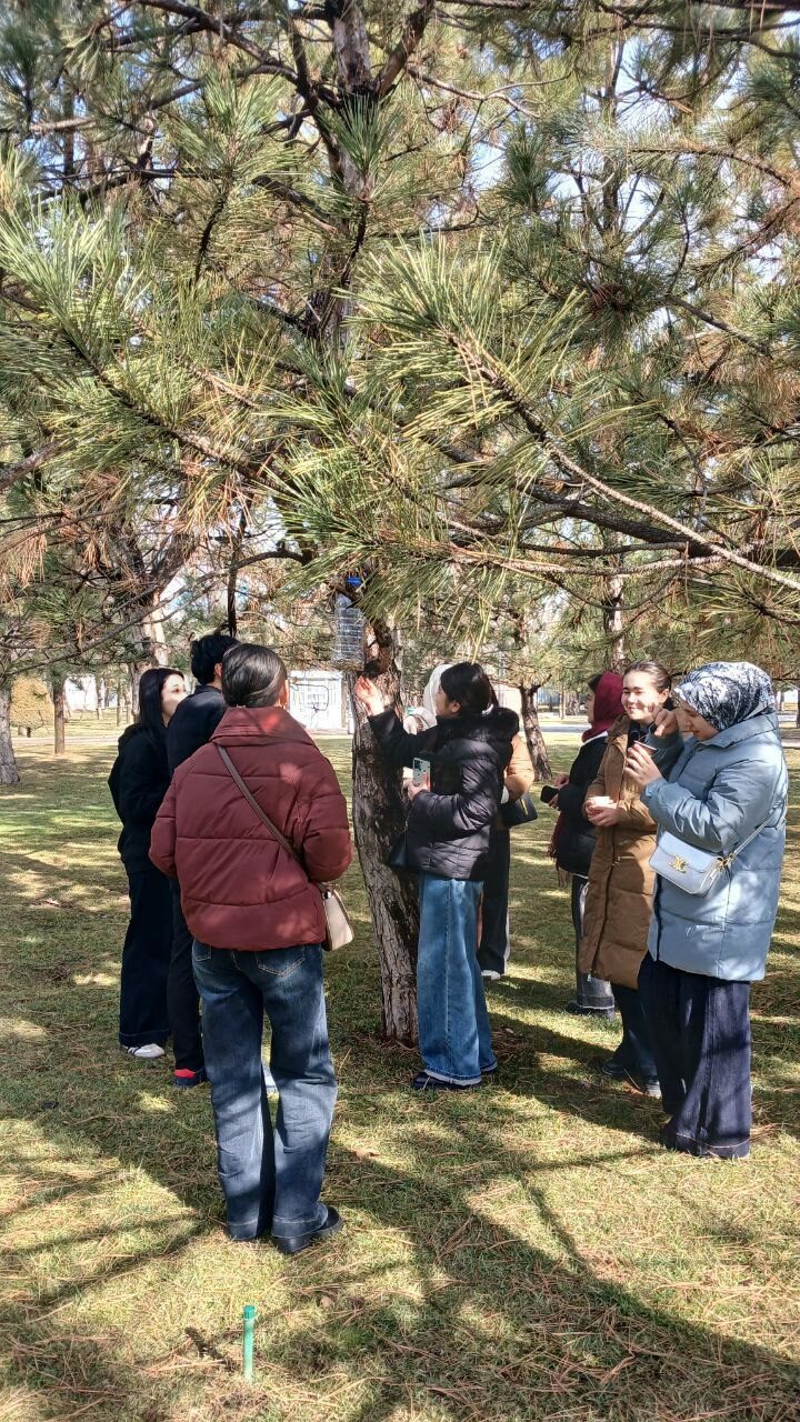 Toshkent arxitektura-qurilish universiteti talabalari “Qishda qushlarga ko‘mak” ekologik aksiyasida faol ishtirok etdilar