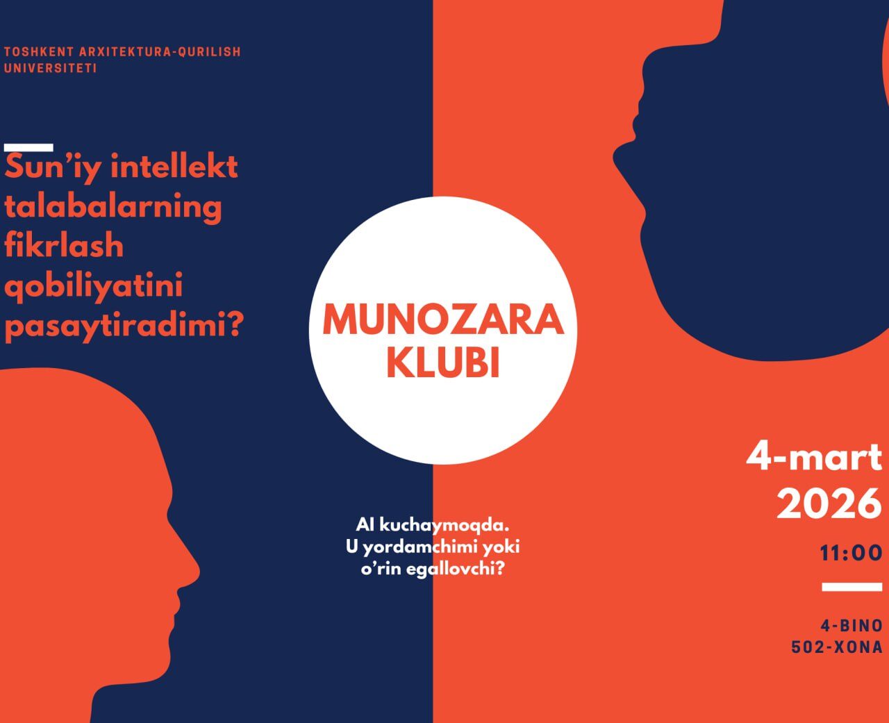 Sun’iy intellekt fikrlashni pasaytiradimi ? AI — yordamchi yoki xavf ? Bahs boshlandi !