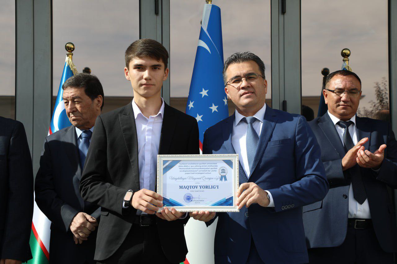 Toshkent arxitektura-qurilish universitetida Yangi o'quv yili boshlandi